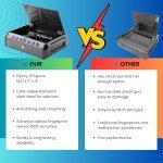 Biometric Gun Safe with Quick Access Features