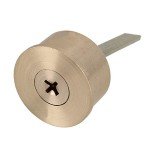 Euro Copper Round Rim Cylinder Door Lock Replacement
