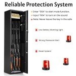 TANGZON 5-Gun Rifle Cabinet with Digital Lock