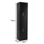 Panana Lockable Gun Cabinet,Shotgun Cabinet,Rifle Guns Safe with 7 Level Lock(6 Gun Cabinet)