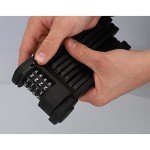 Fischer 50658 PROTEC FN110 Folding Lock, Black