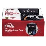 FSDC (Firearm Safety Devices) – FSDC-MLC9000 Keyed California DOJ-Approved Lockable Steel Case with Security Cable – Heavy-Duty Powder Coated Steel