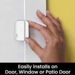 OSI Wireless Contact Sensors (Gen 2) White - Accessory for OSI Smart Alarm System (Gen 2), Wi-Fi Wireless Door & Window Sensor, with 3M Adhesive, use on Windows, Doors, Patio Door etc.