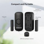 VOXON Wireless Door and Window Alarm Sensor 10 Pack 2 Modes Magnetic Window Door Burglar Alarm with 100dB Loud for Kids Safety Home Shop Security