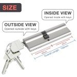 DIDA® High Security Euro Barrel Lock with Keys