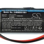 vhbw Battery Replacement for Verisure CR-2/3AZ for Alarm Units, Home Security (1350mAh, 3 V, Li-MnO2)