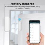 Smart Wireless Wi-Fi Door and Window Sensor: Home Security Automation System with Instant Alerts