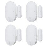 Chatthen Window Lock Burglary Protection, Door Alarm 130 dB Set of 4 with Batteries, 5 Different Modes Possible