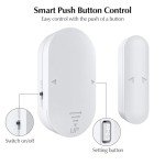 Chatthen Window Lock Burglary Protection, Door Alarm 130 dB Set of 4 with Batteries, 5 Different Modes Possible