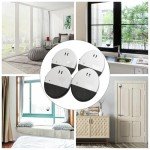 Door Alarm Sensor Slim Vibration Alarm,130dB For Window Vibration Alarm Sensor Compact Design For Effective Intruder Deterrence In Home Security Systems(2pcs)