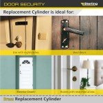 5 Pin Rim Cylinder Brass Lock - Sterling RCB100