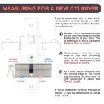 DIDA® High Security Euro Barrel Lock with Keys