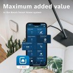 Bosch Smart Home door/window contact II [+M], smart sensor for energy-efficient heating, flexible use in the Bosch Smart Home system or in manufacturer-independent Matter systems, set of 3