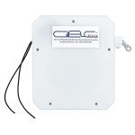 Glac Store® Roller Blind Sensor for Roller Shutters, Contact with Clamps or Wire with Pulley 3 Metres Made of Nylon, Universal for All Theft Alarms (with Connecting Wires)