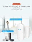 WiFi Door Window Sensor: Smart Window Detector, Tuya Smart Alarm with Free Notification, Smart Home Security System, Compatible with Alexa Google Home (2 Pack)