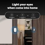 MOES Smart Door and Window Sensor, Wireless Detector for Alarm System and Smart Home, Compatible with Smart Life/MOES APP, Works with Alexa Google Home Voice Control, Requires MOES Gateway (3 Pack)
