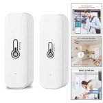 WiFi and For Zigbee Smart Home Temperature Humidity Sensor, For Tuya Compatible (for Zigbee)