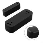 Zilimontt For Tuya WiFi Door Sensor For Window For Smart Home Wireless Detector Remote Control,Two AAA Batteries Power,Smartphone Control Door Sensor For Window