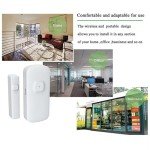 Wireless Door Open Sensor Alarm Chime,Smart ZigBee Automatic Magnetic Door Window Sensor Lithium Battery, Rechargeable Via USB Port ZigBee Door Sensor(Need Zigbee gateway!)