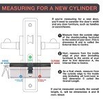 High-Security Euro Cylinder Lock with 3 Keys