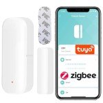Sone Smart One Door Sensor Alarm Window Sensor Wireless Real-time Alarm Zigbee Smart Life/Tuya App Compatible with Alexa/Google Home