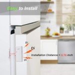 ZEXMTE Refrigerator Alarm When Opened 60 Seconds Time Delay, 90dB Loud, Ultra-Slim Wireless Fridge Alarm Door Open Alarm, Freezer Door Alarm with Delay