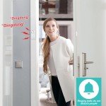 CWOQOCW 4 In1 Freezer Door Alarm Safety Alarm For 3/15/30/60 Seconds Adjustable Delay With Loud 108 DB