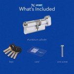 XFORT 3-Star Anti-Snap Euro Cylinder Door Lock