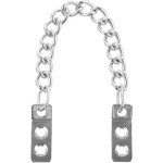 Homoyoyo Screen Door Chain Storm Door Chain Safety Door Chain for Stop Front Screen Door Opening Prevent Storm Damage Heavy Duty Security Lock Storm Wind Door Stopper Chain