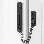 Yuchengxiang Safety Door Chain Stainless Steel Door Chain Lock Heavy Duty Anti Theft Security Internal Door Limiter for Home Apartment Hotel Bedroom, Silver