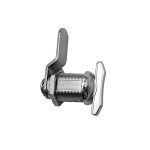 WOOCH 1" Thumb Operated Offset Cam Lock, RV Compartment Latch, Non-Locking Thumb Turn, for RV Compartment Camper Storage Door (2 Pack)