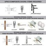 High-Security Euro Cylinder Lock with 3 Keys