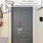 4 Pcs Door Chain, Door Chains for Front Door, Door Chain Lock, Door Guard Limiter Chrome Plated Slide, for Hotel Home Living Motel Apartment Bedroom Closet Bathroom Travel Safetyl Door Safety Chain ﻿