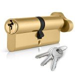 High-Security 50mm Euro Cylinder Lock with Keys