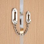 Sardar Brass DC-02 Door Chain for Door and Home Security|Door Chain Lock/Guard/Security Latch (SS)