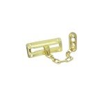 QCAA Chain Locks for Inside and Extra Front Door Lock, Chain Door Guard, Steel, Classic Bronze, Made in Taiwan, 1 Pack