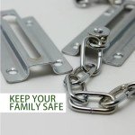3 PCS Door Security Chain Front Door Lock Door Chain Lock Chain Lock for Door Anti Theft Home Safe Nickel Plated Door Locks with Screws Door Chain Internal Door Lock Door Chains for Front Door