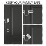 Door Chain, Door Chains for Front Door, Front Door Lock, Door Lock Main Sliding Lock for Hotel Home Living Motel Apartment Bedroom Closet Bathroom Travel Safetyl Door Safety Chain