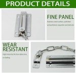3 PCS Door Security Chain Front Door Lock Door Chain Lock Chain Lock for Door Anti Theft Home Safe Nickel Plated Door Locks with Screws Door Chain Internal Door Lock Door Chains for Front Door