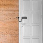 Aruicheng Door Chain Lock Anti-Theft Door Security Chain Lock Door Lock with 6 Screws Thicker Front Door Safety Chains Door Latch for Home Apartment Bedroom Hotel