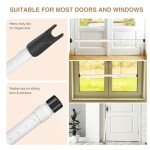 Sliding Door Security Bar, Door Stoppers Security, Door Security Bar, Apartment Door Security, Door Jammer, Sliding Glass Door Security Bar, Door Barricade Security Bar, Patio Door Security Bar