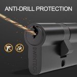 Bwintech High-Security Euro Cylinder Lock with Keys