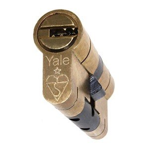 High-Security Brass Euro Cylinder Lock with 3 Keys