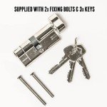 High Security Euro Cylinder Lock – 70mm Total