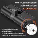 Bwintech High-Security Euro Cylinder Lock with Keys