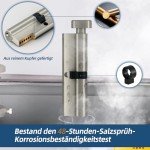 Thumb Turn Euro Cylinder Lock with 5 Keys