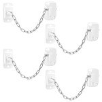 Pack of 4 Fridge Lock, No Drilling Window Lock, Children, Adjustable Fridge Lock, Cabinet Safety Baby for Doors, Washing Machines