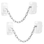Pack of 2 Fridge Lock, No Drilling Window Lock, Children, Adjustable Fridge Lock, Cabinet Safety Baby for Doors, Washing Machines