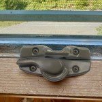 Zinc Sash Lock and Keeper fit for Andersen Sash Lock & Keeper 1968 to Present in Stone Color