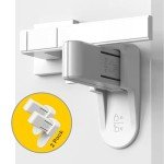 Home Secure™ Door Lever Locks. Self Adhesive Baby Door Safety Locks. Child-Proof & Pet-Proof Door Lever Locks (2 Pack)